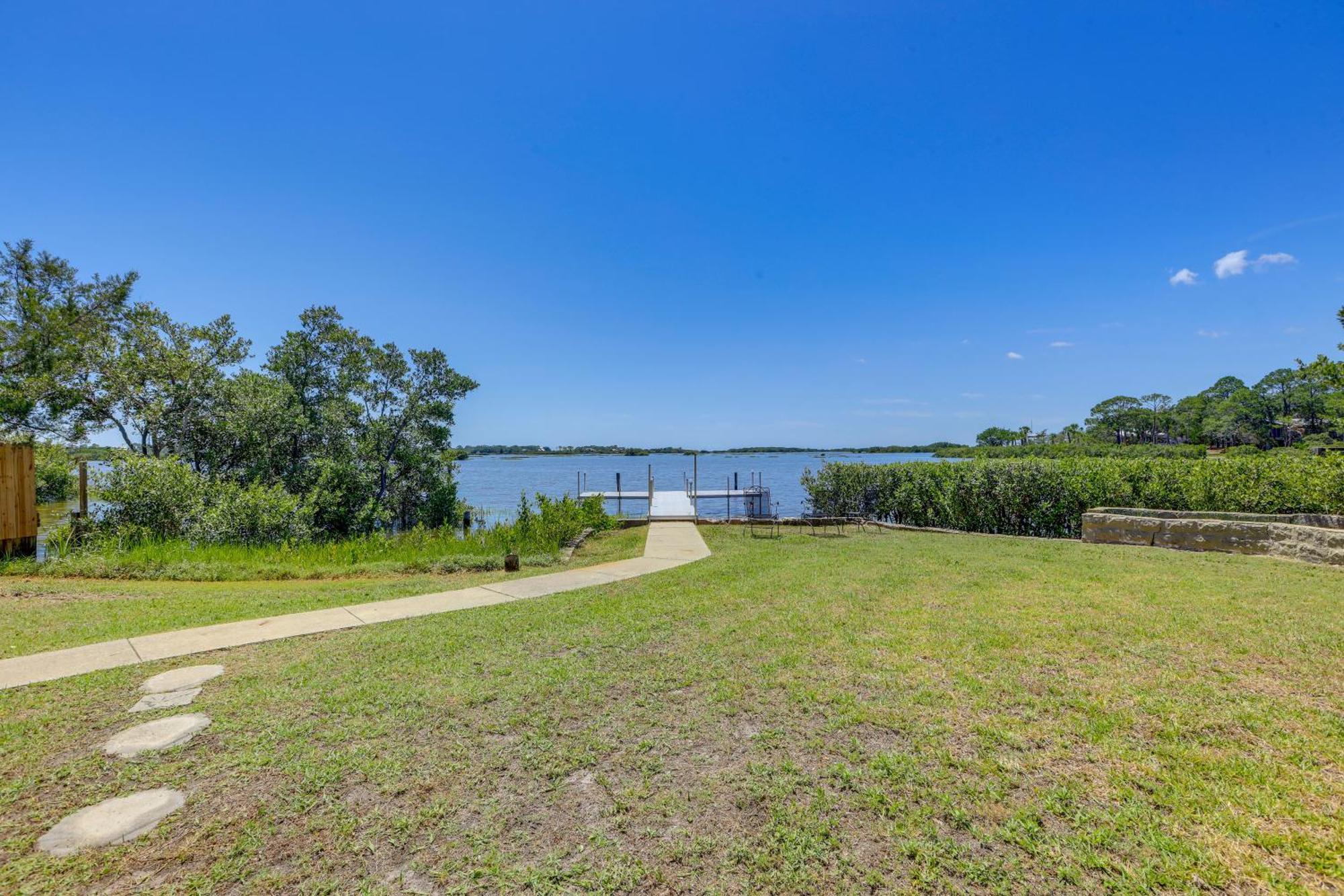 Waterfront Cedar Key Duplex Home Grill And Dock! Extérieur photo