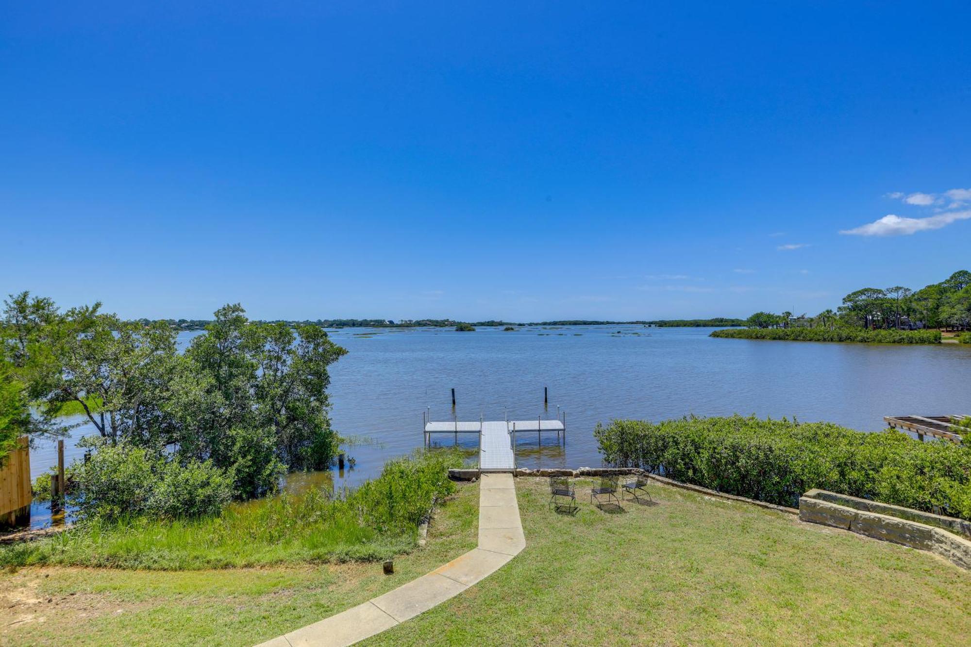 Waterfront Cedar Key Duplex Home Grill And Dock! Extérieur photo